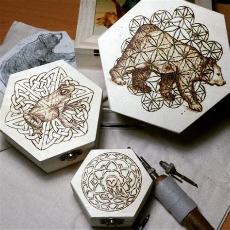 Pyrography Demonstration 的图像结果
