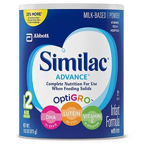 Similac Advance Infant Formula Stage 2 - 873G (USA) – KidsCity.in