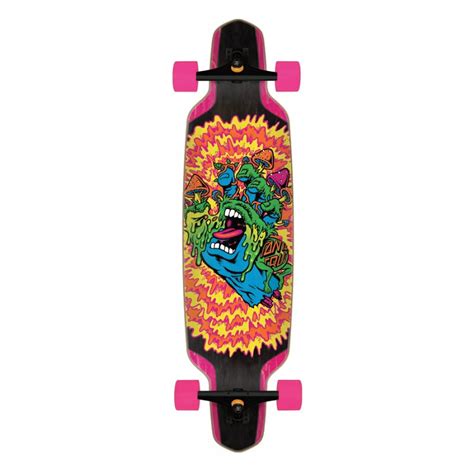 Santa Cruz Longboard Toxic Hand Drop Down 37.52"- long