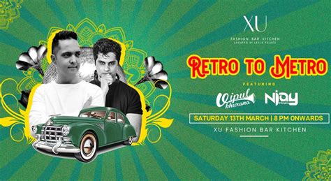 Retro to Metro Bollywood Night at XU