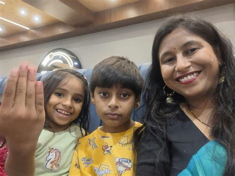 Green & Blue Satin Ombre' Saree