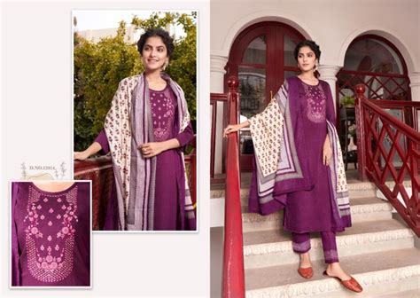 Kalaroop Purika 4 Fancy Wear Embroidery Ready Made Collection