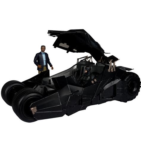 Lucius Fox & Tumbler (The Dark Knight) Gold Label Vehicle