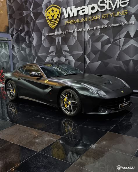 Ferrari F12 Matte Black