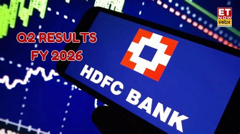 HDFC Bank Q2 Results FY 2026: बैंक के मुनाफे में 10% उछाल! ₹19,610 ...