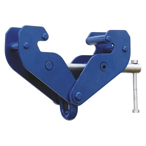TRACTEL, Beam Flange Clamp, Steel, Beam Lifting Clamp - 22F475|CC07049 ...