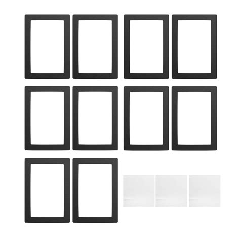 Black LCD Gasket 9.5 x 6.7in Protection from Resin Spill with Non-dust ...