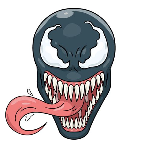 Image result for Venom Drawing Tutorial