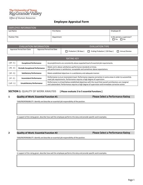 Image result for Performance Review Sample Form Examples