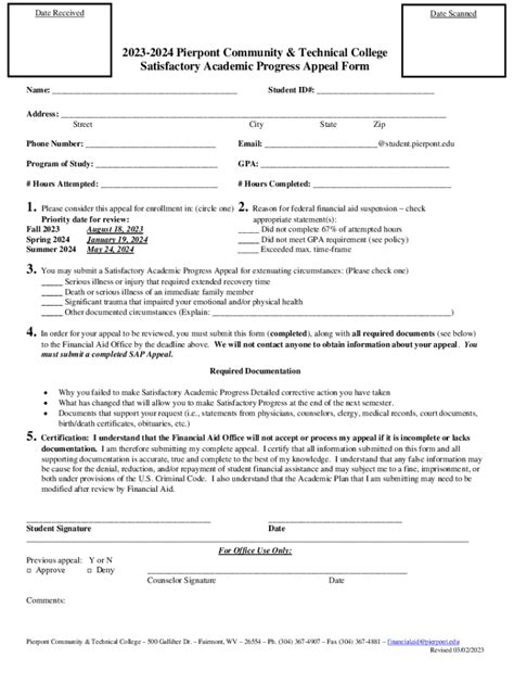 Fillable Online Registrar Appeal Form Fax Email Print - pdfFiller