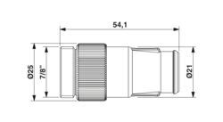 SAC-4P-MINMS FF-TR VA - Termination resistor - 1430023 | Phoenix Contact