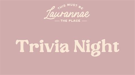 Trivia Night , 112 W Commercial Street, Broken Arrow, OK, United States ...