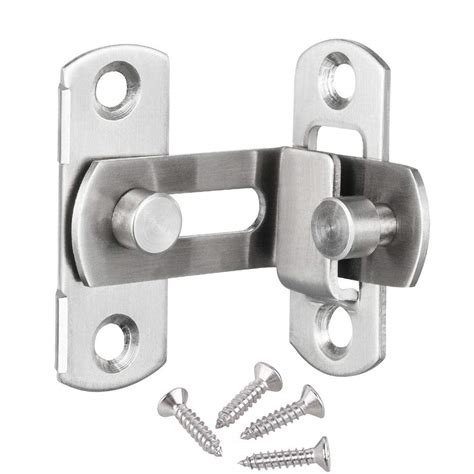 HLOMVE Flip Right Angle Door Latch 90 Degree Slide Gate Hasp Latches ...