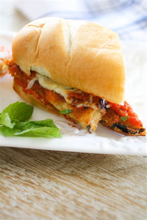 Eggplant Parm Sandwich