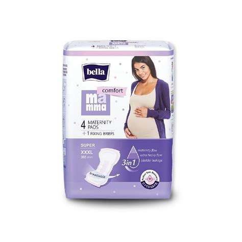 Bella Mamma Comfort Maternity Pads Super +1 Pair of Briefs - Cureka ...
