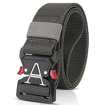 Buy DORRISO Fashion Cobra Tactical Belt Men Heavy Duty Belt Quick ...
