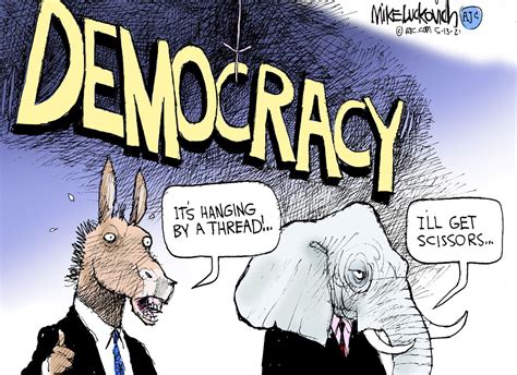 Democracy Cartoon 的图像结果