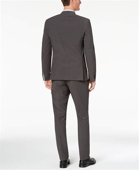 Perry Ellis Premium Men's Slim-Fit Stretch Tech Suit, Machine Washable ...