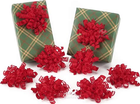 Amazon.com: HUIHUANG Red Bows for Gift Wrapping Christmas Gift Bows 5 ...