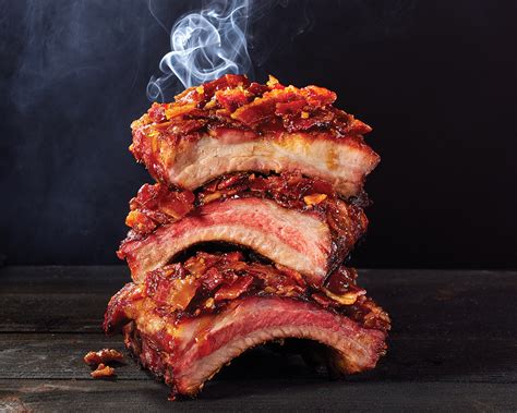 Smoked Bacon-Jam Pork Ribs | Hy-Vee