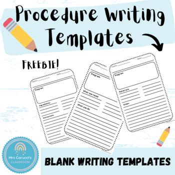 Image result for Procedure Writing
