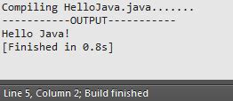Image result for How to Run Java in Sublime Text