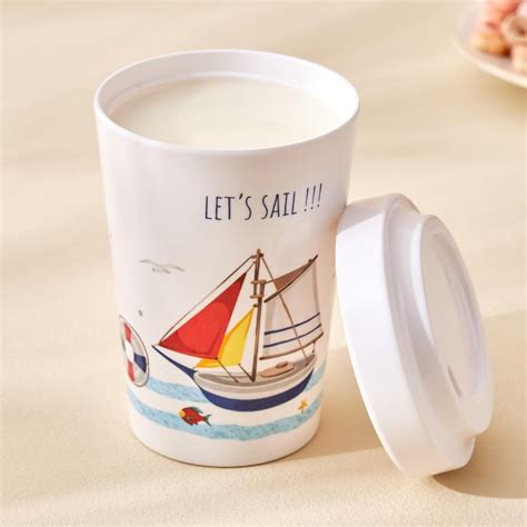 Buy Slate Kids Melamine Printed Tumbler with Lid - 300ml from Home ...