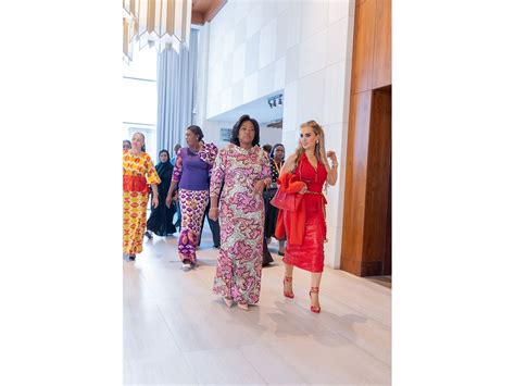 Senator Rasha Kelej Welcomed Angola First Lady at the Merck Foundation ...