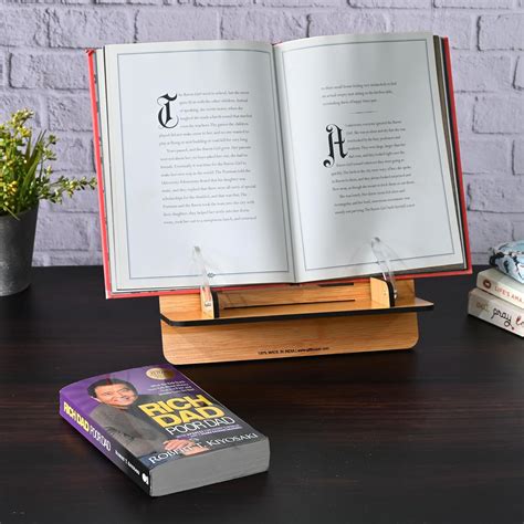 GKD Book Reading Stand Desk Accessories for Adjustable Reading Angles ...