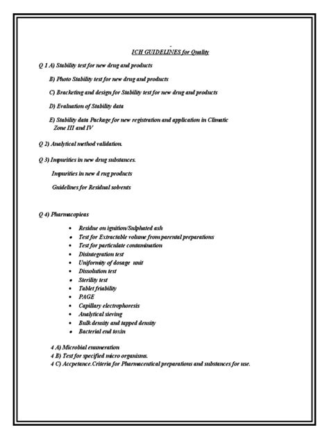Image result for ICH Guidelines PDF