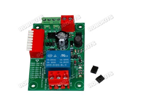 Delay / External Triggered 1-Channel Power Relay Module with Adjustable ...