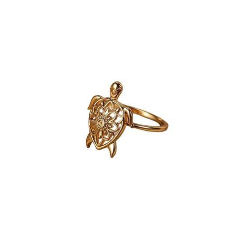 Madeinsea© - Gold Turtle Ring