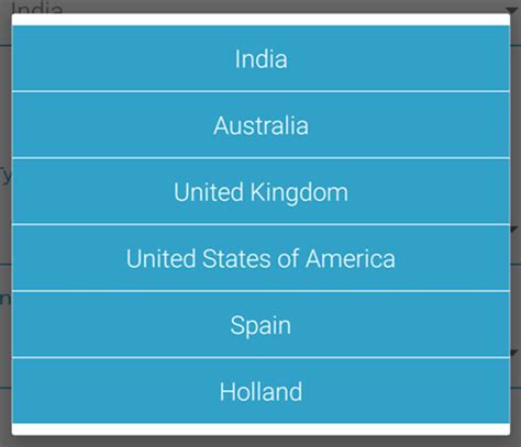 Image result for React Native Select Picker iOS and Android