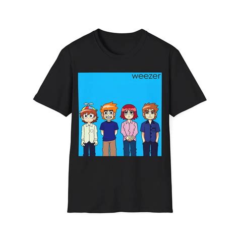 Scott Pilgrim Weezer Shirt - Scott Pirgrim Sex Bob-omb Weezer Tee ...