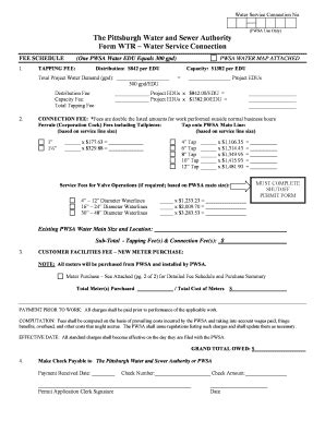 Fillable Online apps pittsburghpa The Pittsburgh Water and Sewer ...