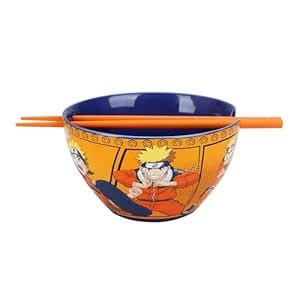 Buy Naruto Action Panels Ramen Bowl with Chopsticks Online at Low ...