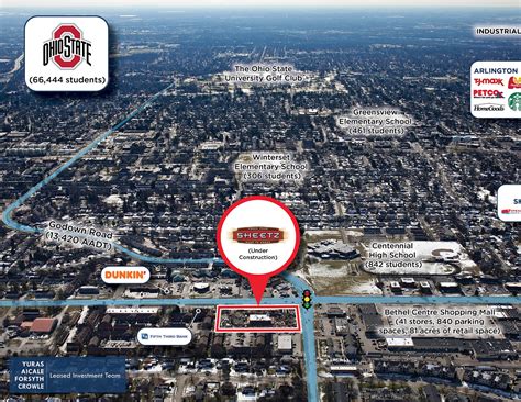 1400 Bethel Rd, Columbus, OH 43220 - Sheetz Ground Lease | LoopNet