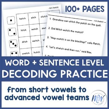 Image result for Decoding Practice Worksheets