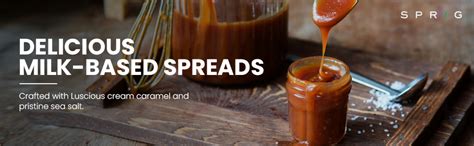 S P R I G Classic Salted Caramel Rich and Sticky|Milk-Based Sweet ...