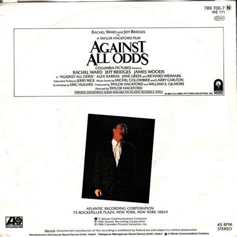 The Number Ones: Phil Collins’ “Against All Odds (Take A Look At Me Now ...