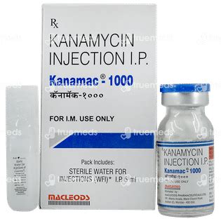 Kanamac 1000 Mg Injection 5 Ml - Uses, Side Effects, Dosage, Price ...