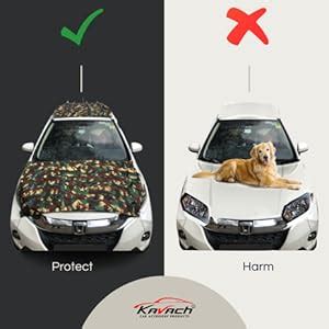 KAVACH Car Cover to Protect from Birds, Monkeys, and Dogs | with ...