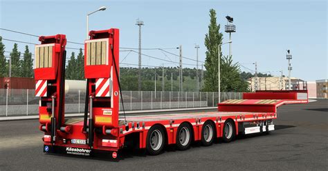 Прицеп-трал Kässbohrer K. SLA 4 для ETS2 — Teletype