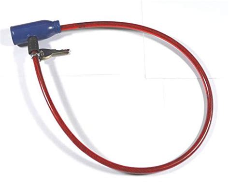 Steel Wire 0.6 Diameter Cable Lock with Keys (Bicycle Lock) : Amazon.in ...