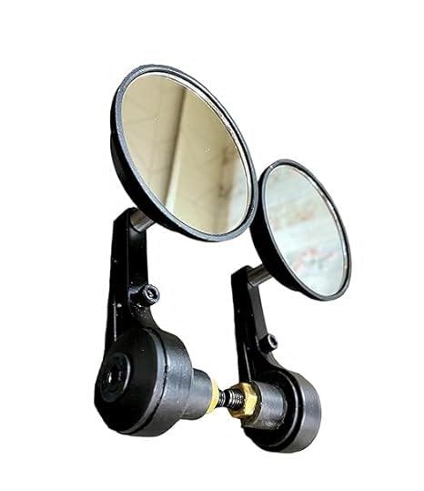 GadiParts Bike Alloy Stylish Design 2 Version Mirror for Motorbike Rear ...