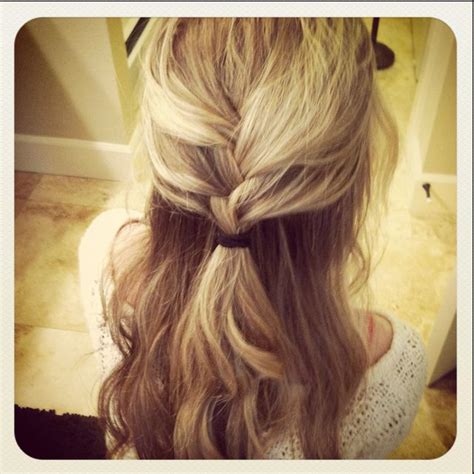 Image result for Half French Braid Tutorial