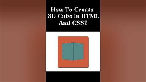 Image result for How to Create Cubo 3D in JavaScript