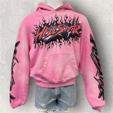 Hellstar Pink Future Flame Hoodie – Good Times Online Store