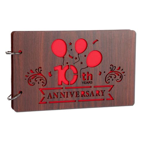 Sehaz Artworks 10th-Anniversary Scrapbook Photo Albums For 4x6 Photos ...