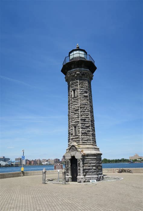 The Roosevelt Island Lighthouse, or The Blackwell Island Light, NYC